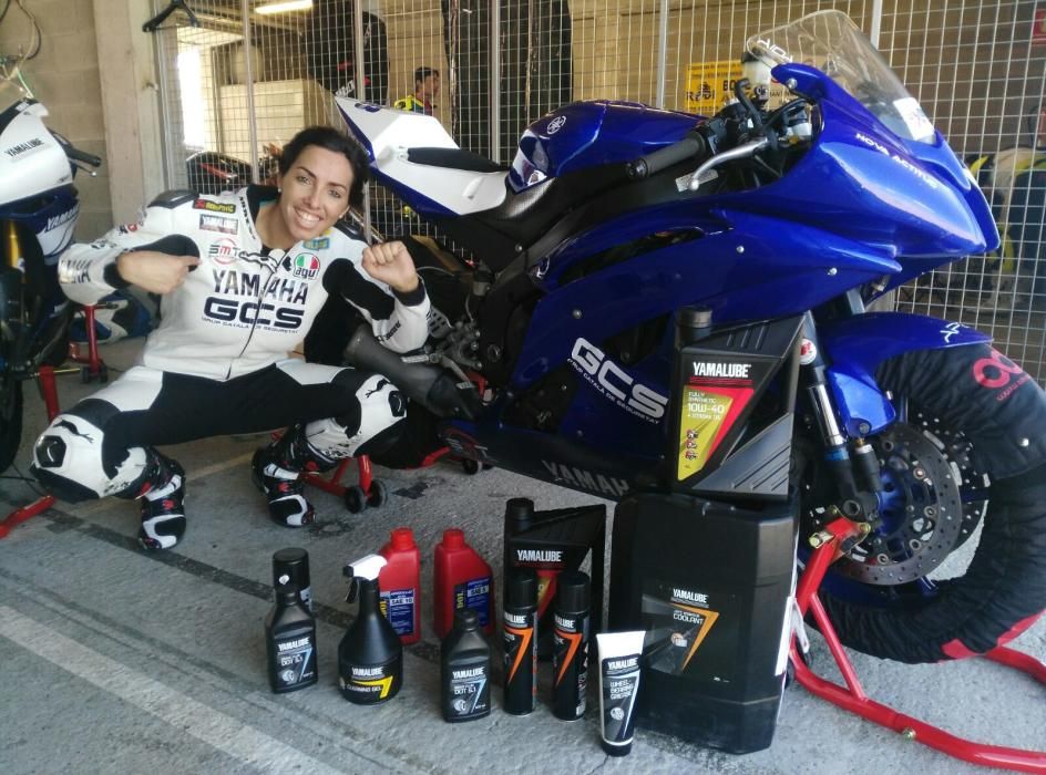 Aida Puntí, pilot de motos