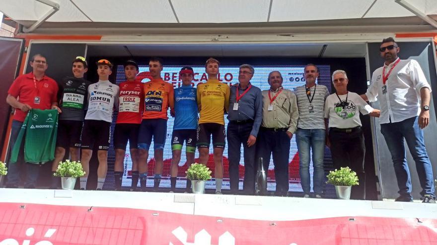 Tobías Klein gana la tercera etapa de la Volta a Castelló y Louis Sutton no suelta el liderato