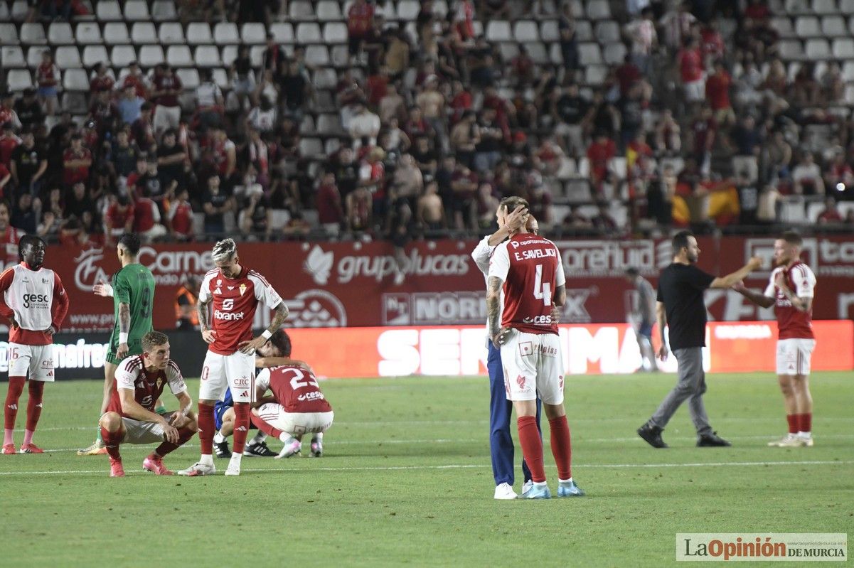 Así fue el encuentro del play off del Real Murcia y el Nástic en la lucha por el ascenso