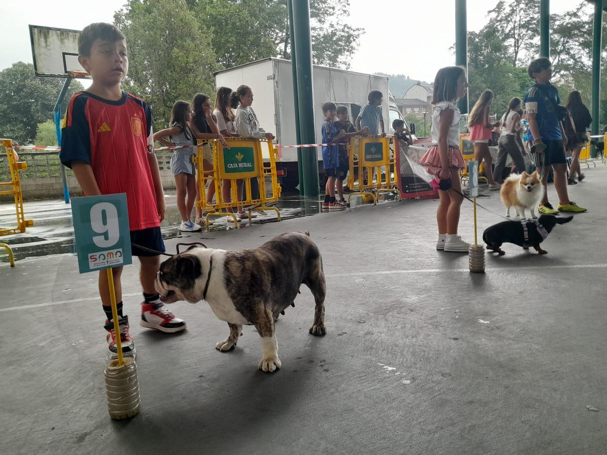 Participantes en Santiaguín Canino.