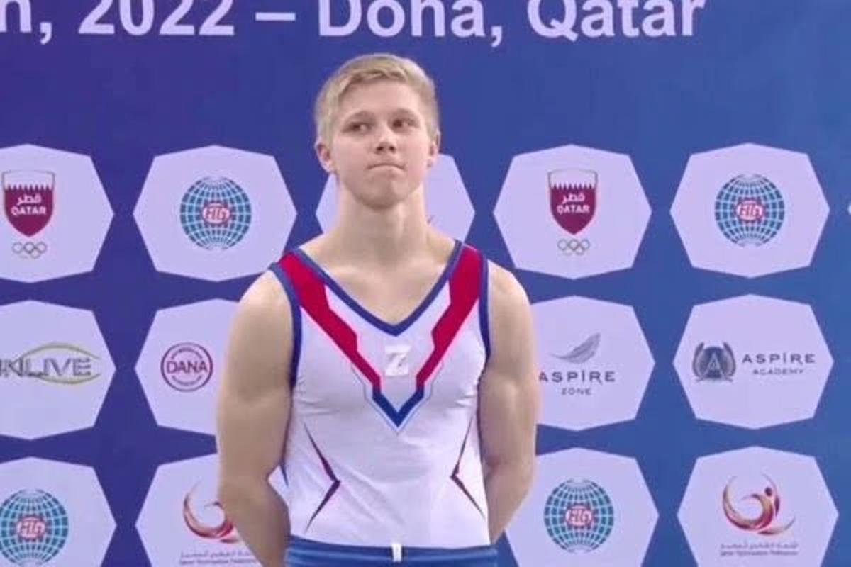 Ivan Kuliak, el jove gimnasta que recolza Putin