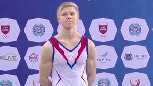 Ivan Kuliak, el jove gimnasta que recolza Putin