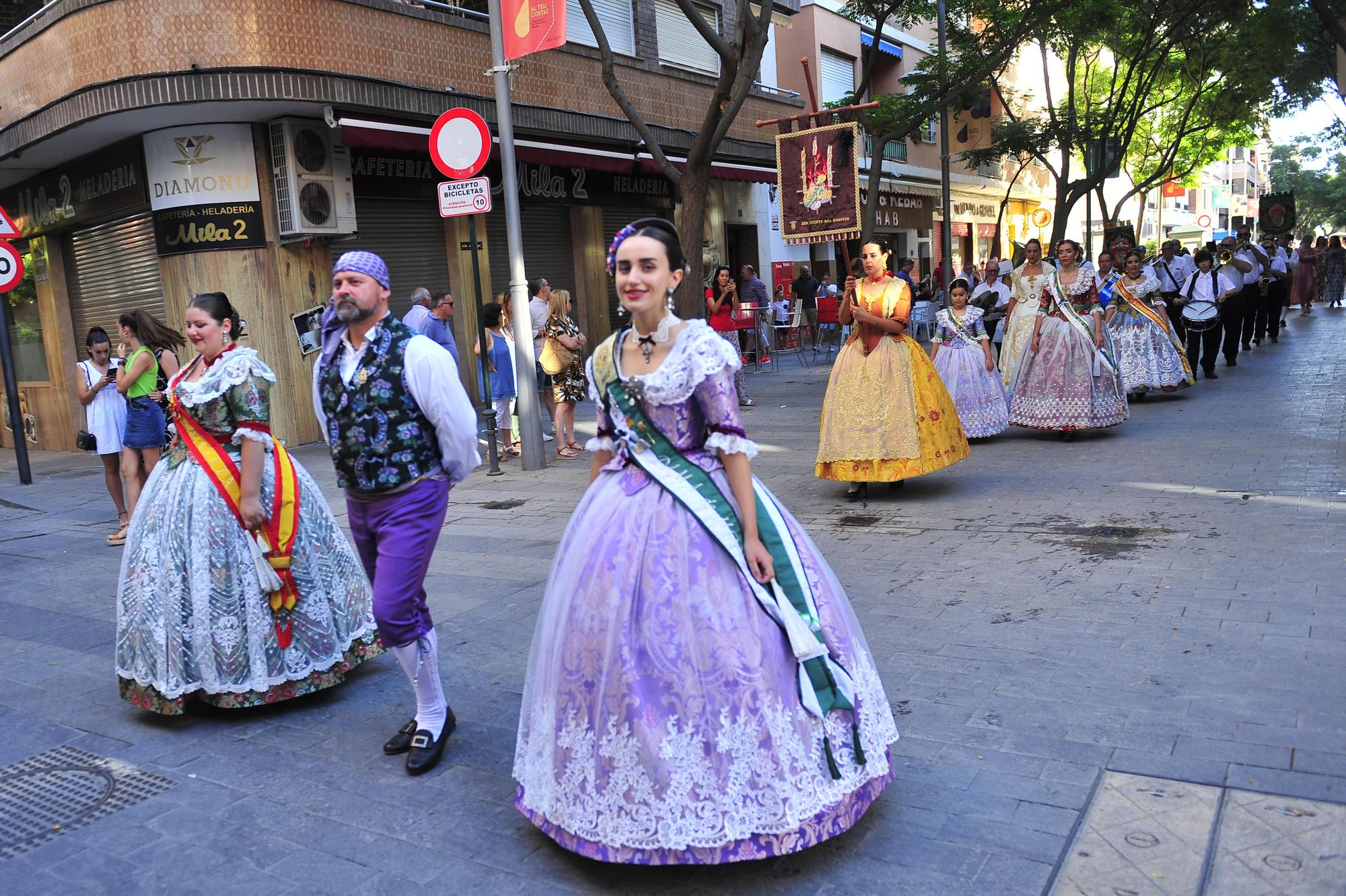 Desfile extraordinario 75 aniversario de las Hogueras, San Vicente del Raspeig