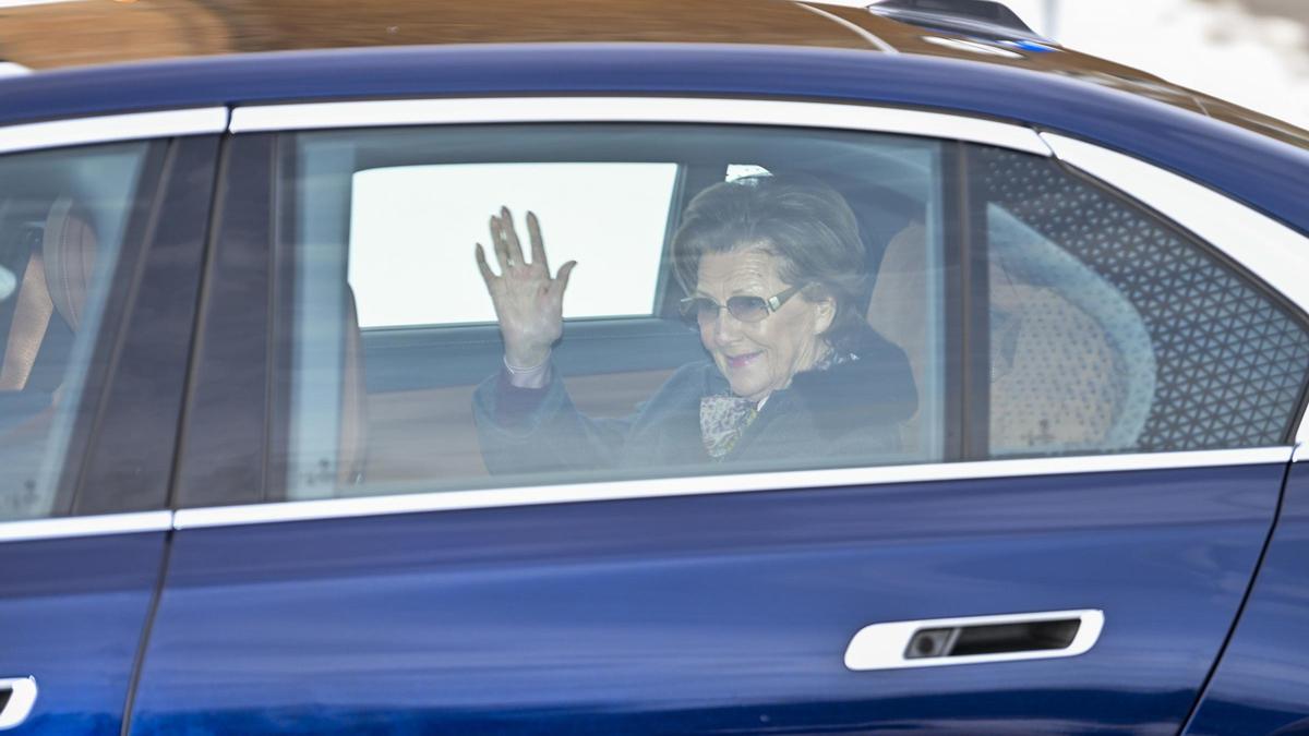 La reina Sonia de Noruega.