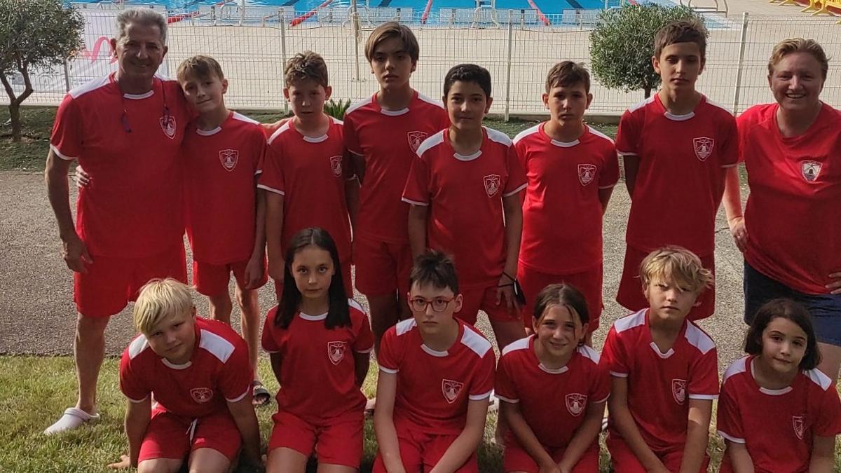 Los representantes del CN Torremolinos en el Campeonato de Andalucía.