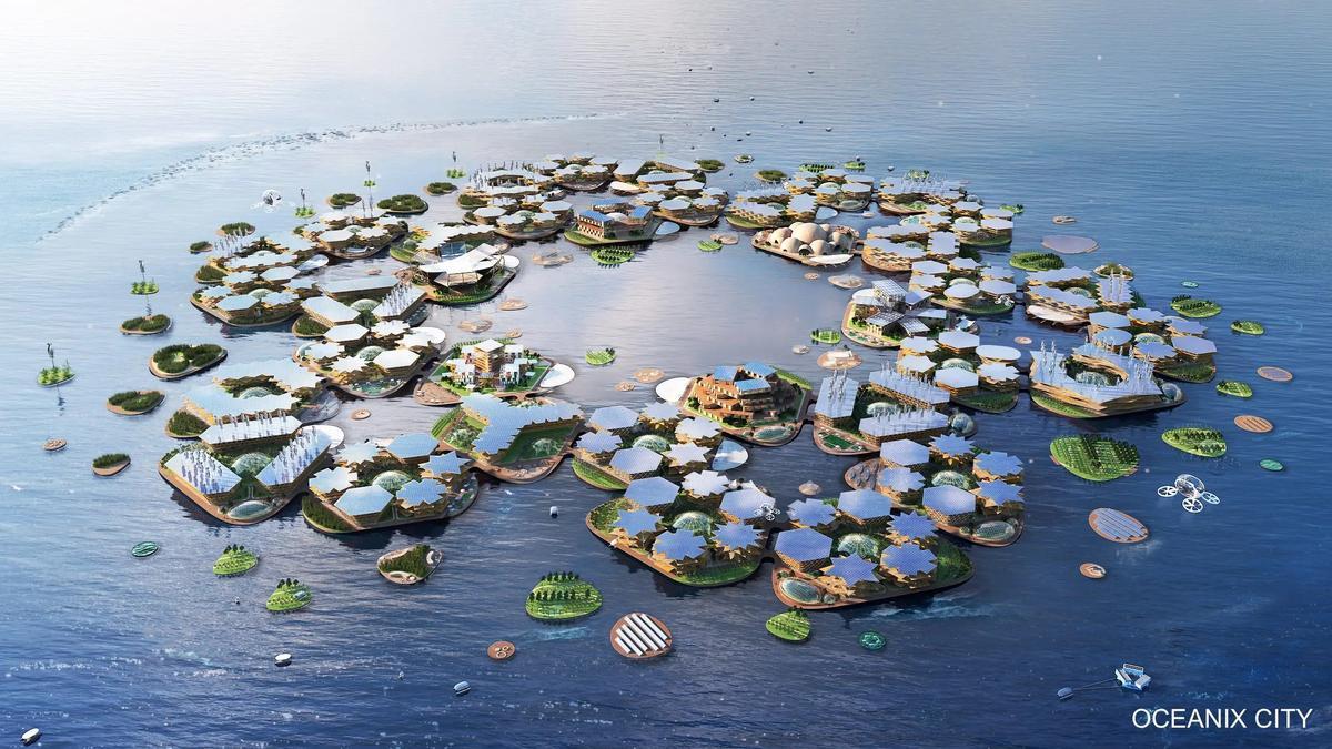 Así será Oceanix, la primera ciudad flotante del mundo