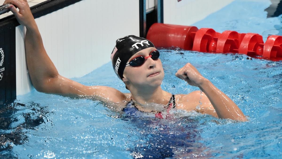 La estadounidense Katie Ledecky.