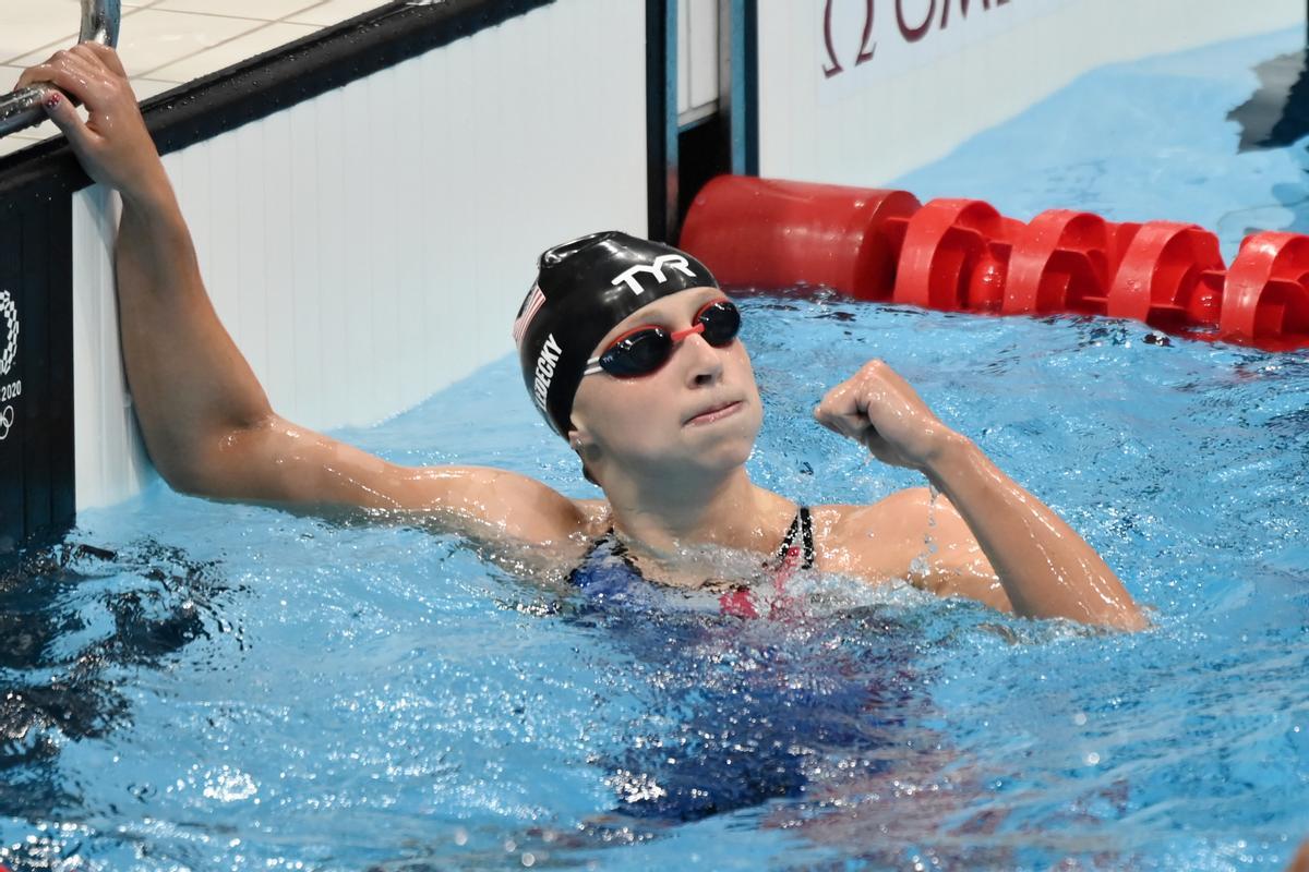 La estadounidense Katie Ledecky.