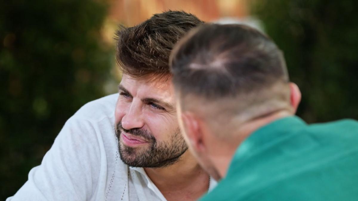 Gerard Piqué en Joaquín, el novato