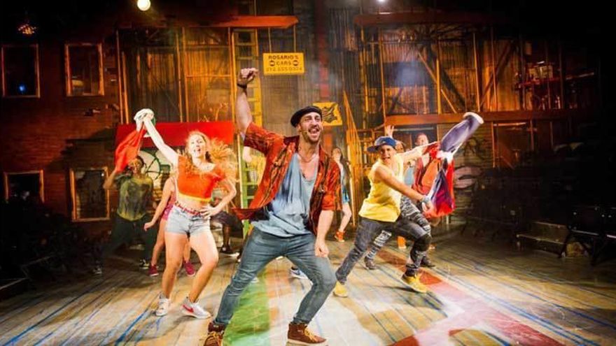 Una coreografía del musical &quot;In the Heights&quot;, en el King&#039;s Cross Theatre de Londres.