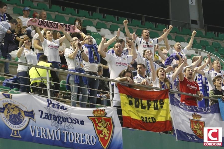 El Córdoba vence en el último suspiro al Zaragoza.