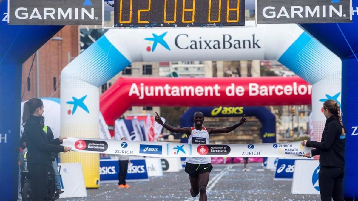 Maritim ganó la maratón de Barcelona en 2018