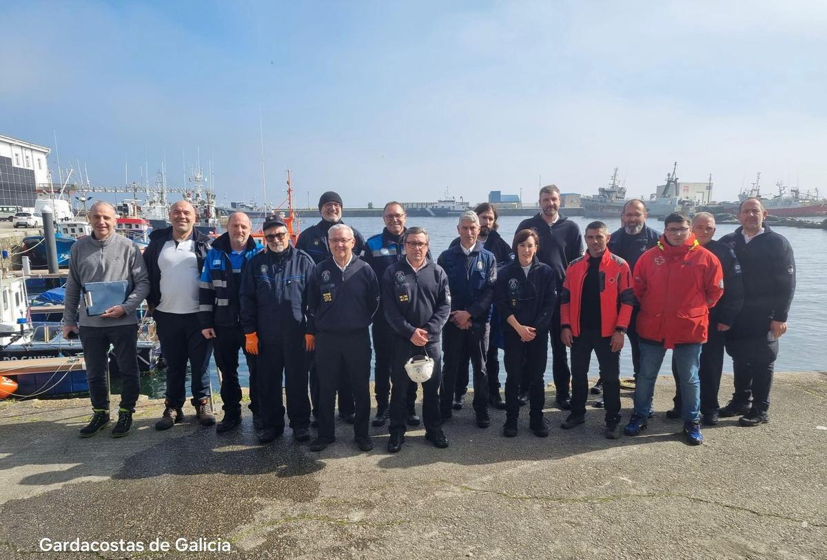 Participantes na xornada formativa de Gardacostas.