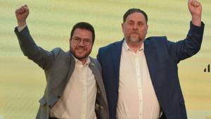 Junqueras recolza Aragonès per a les pròximes eleccions catalanes