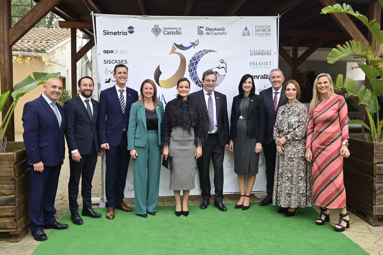 Las imágenes del 50 aniversario de los Moros de Alquería