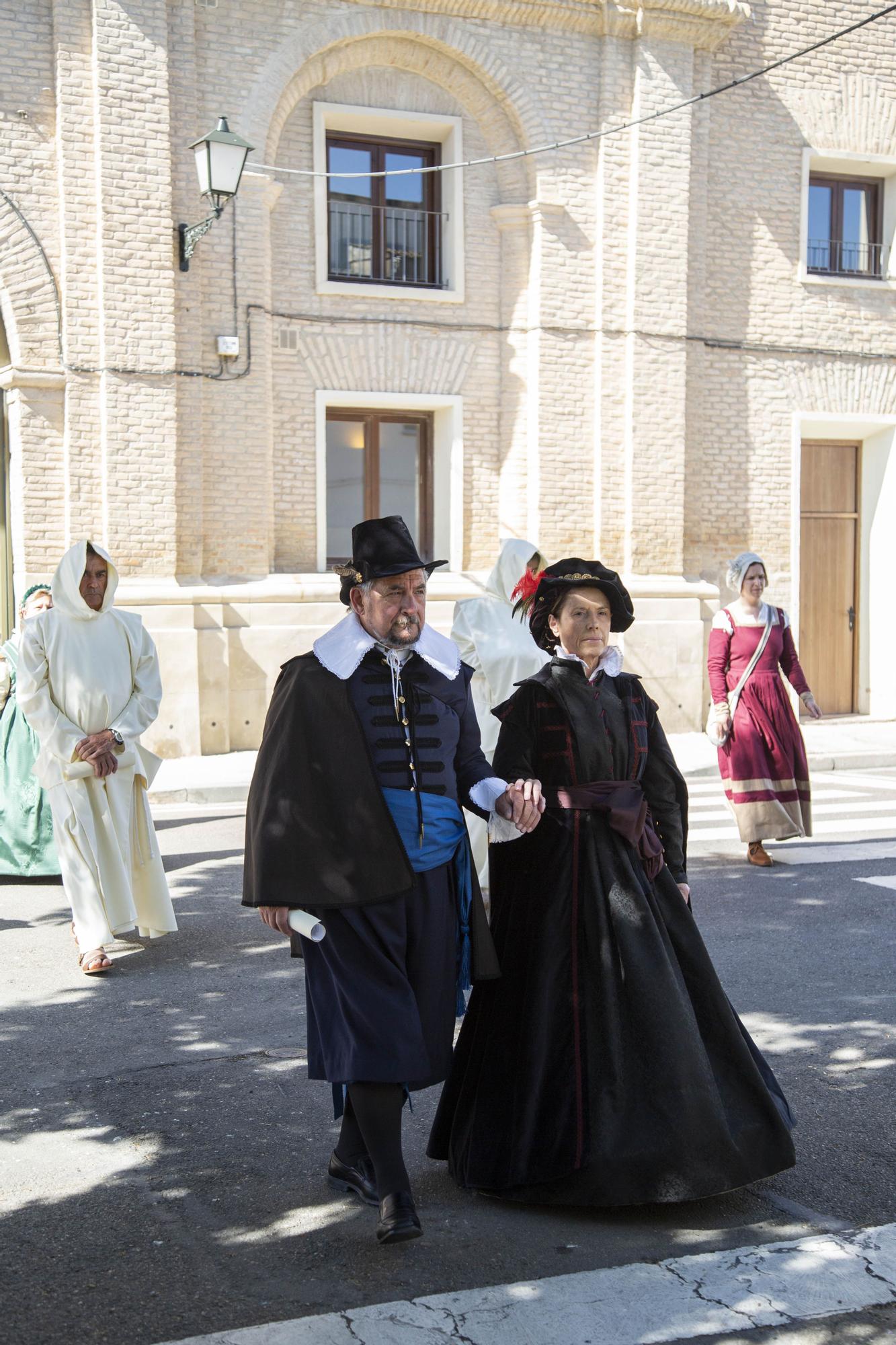 La Cartuja se viste de época y recrea la fundación en el siglo XVII del convenio cartujo más grande de Aragón