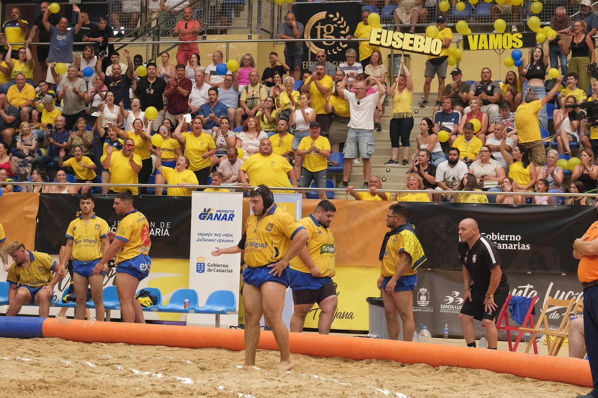 Final del torneo DISA Gobierno de Canarias de Lucha