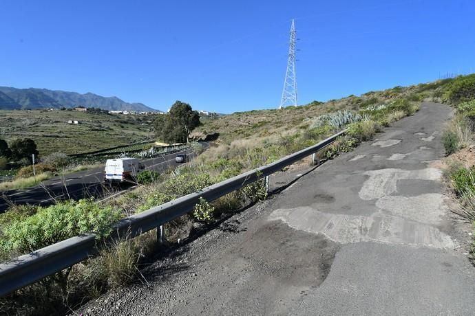 Caminos rurales a asfaltar en Telde