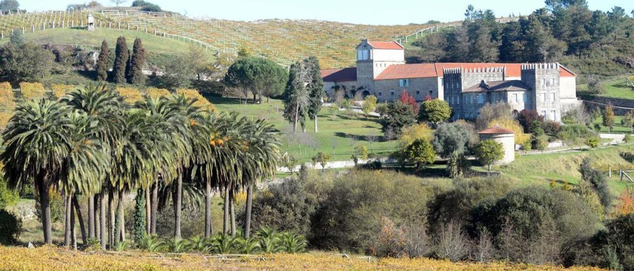 Las instalaciones de Pazo Baión.