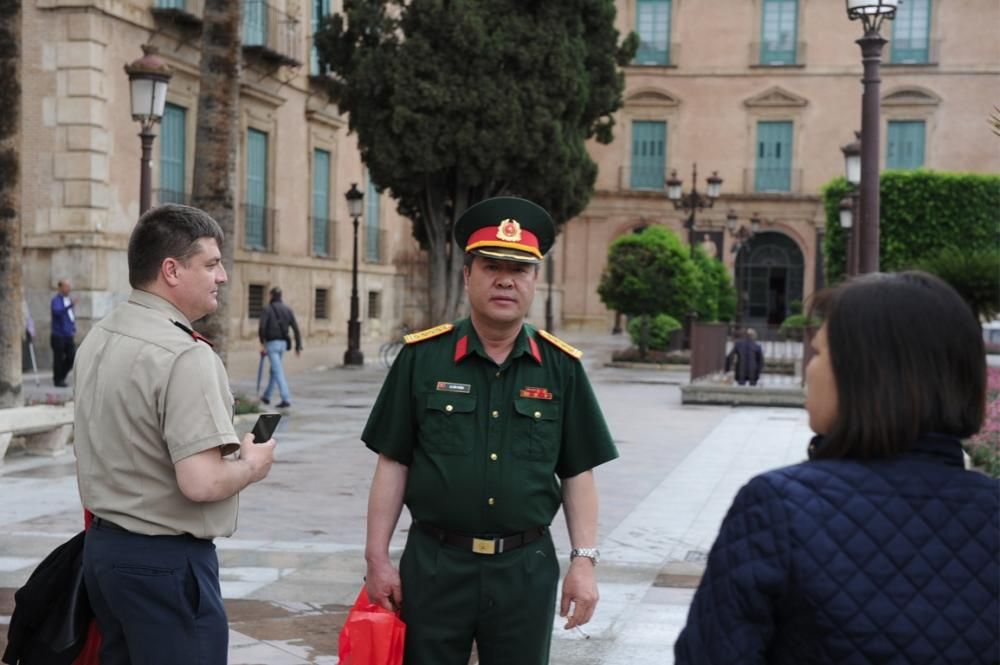 Recepción de Agregados de Defensa Militares Navales y Aéreos