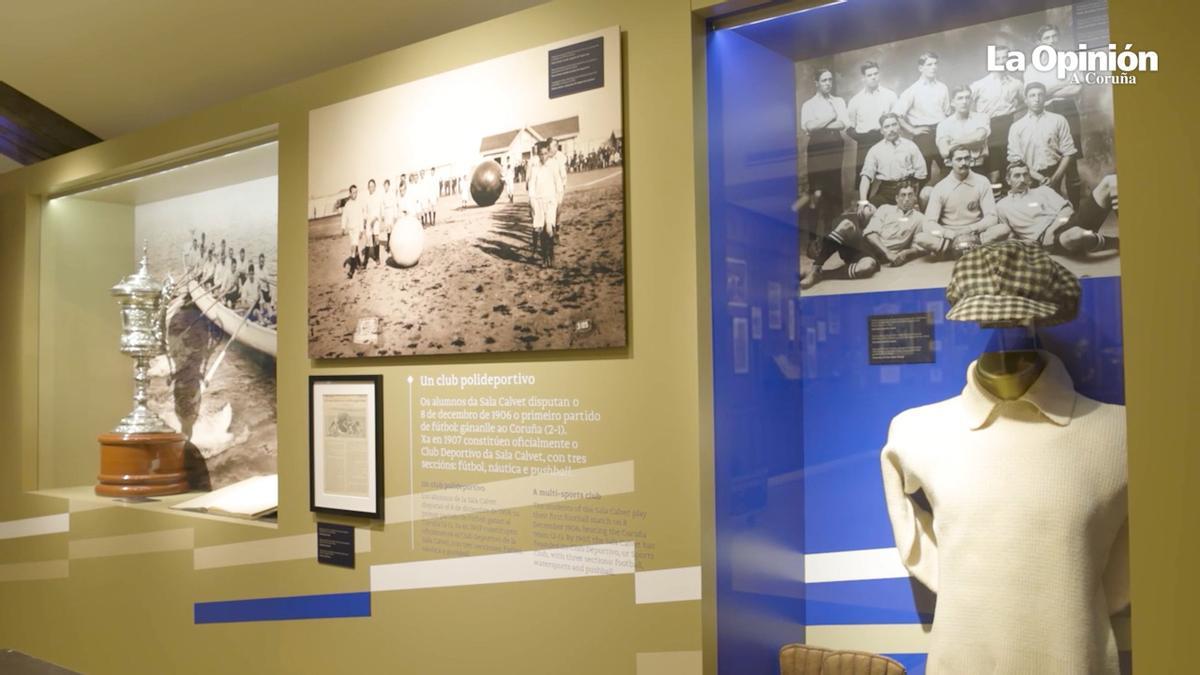 Así es un recorrido por el nuevo museo del Deportivo