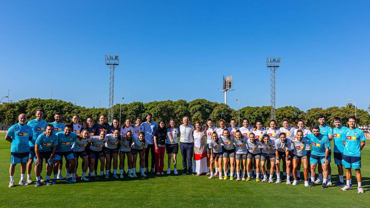 La guardameta de San Isidro de Benagéber volvió a pisar el césped de la Ciudad Deportiva de Paterna