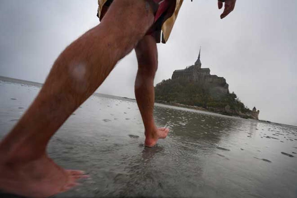 Mont Saint-Michel es lugar de peregrinación