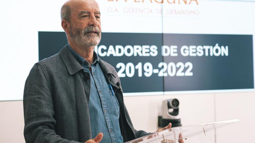 Santiago Pérez, director de la Gerencia de Urbanismo y concejal de Ordenación del Territorio de La Laguna, ayer.