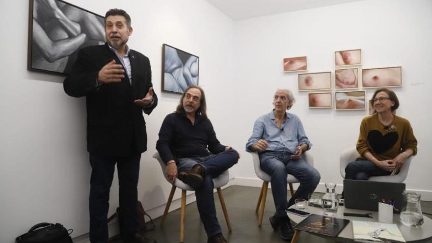 Javier Fernández, Federico del Barrio e Isabel Bono,  en Ucocultura.