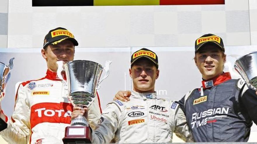 El piloto de Campos Racing Arthur Pic consigue su primer podio en la GP2