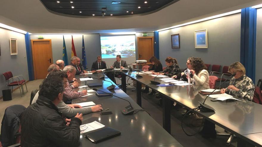 La reunión del Consorcio de Transportes de Asturias.