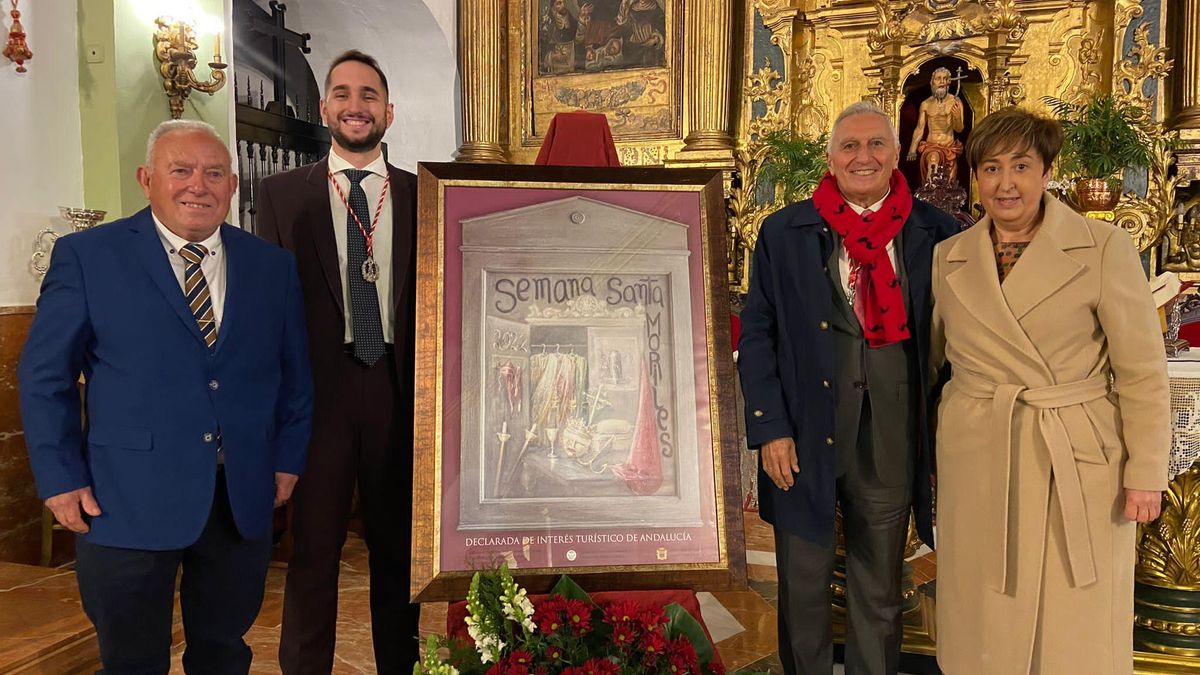 Presentación del cartel anunciador de la Semana Santa de Moriles.