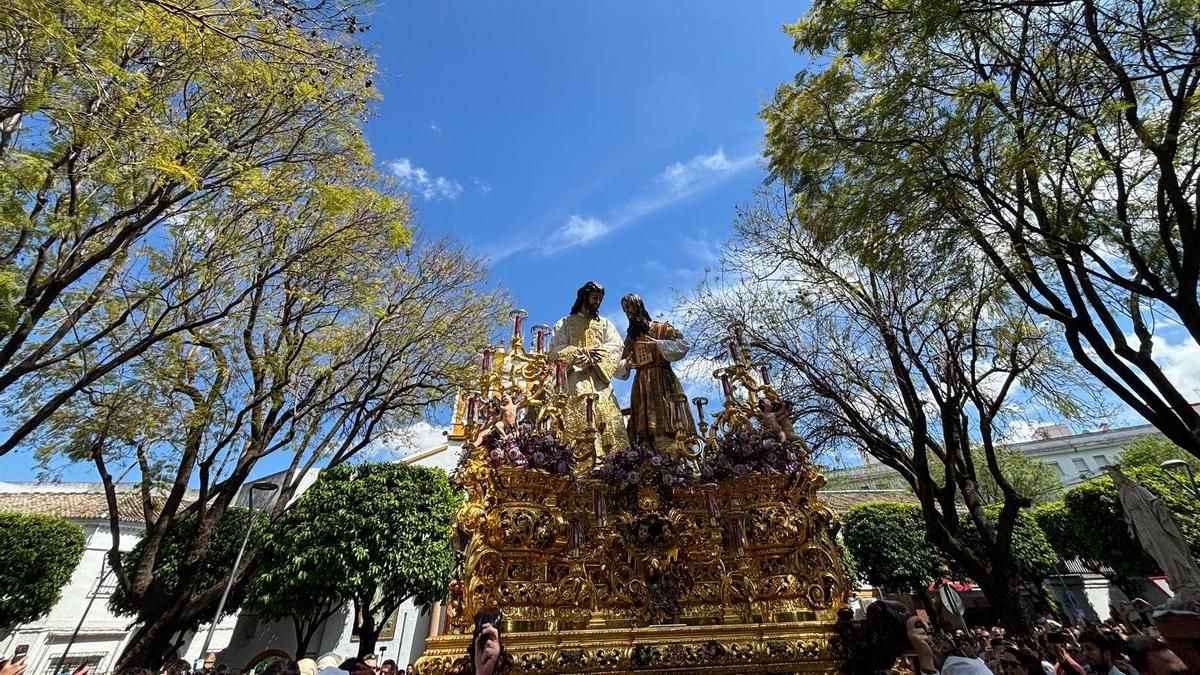 El paso de Cristo de San Gonzalo.