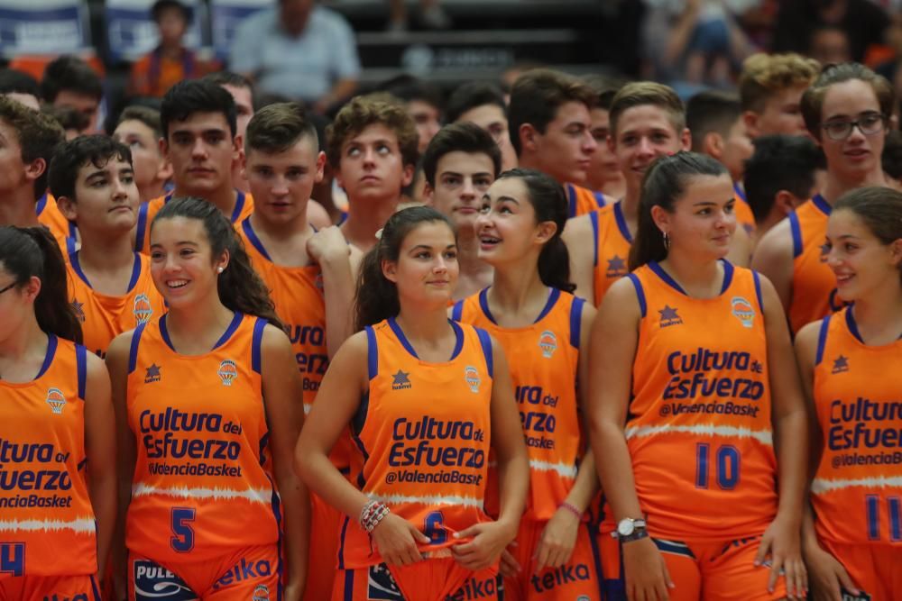 La presentación del Valencia Basket, en imágenes