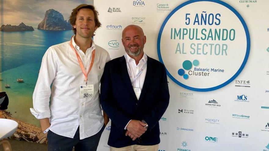 Pedro Suasi y Toni Salom, gerente y presidente del Balearic Marine Cluster.