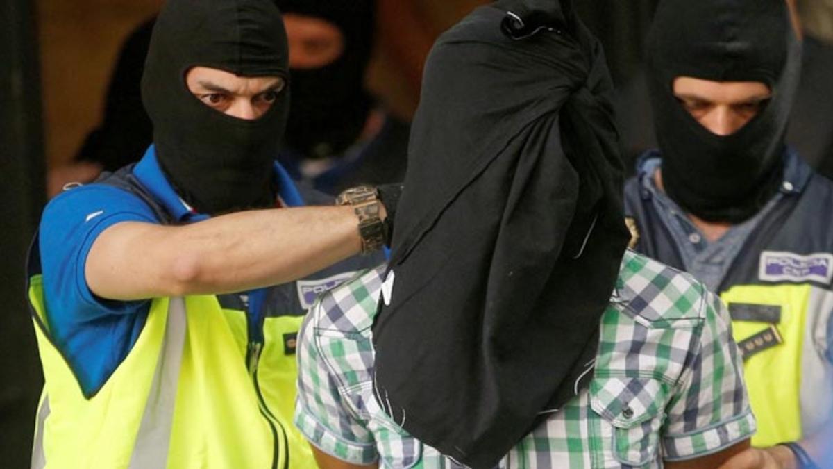 Operación contra el yihadismo en Madrid, el pasado 21 de junio.