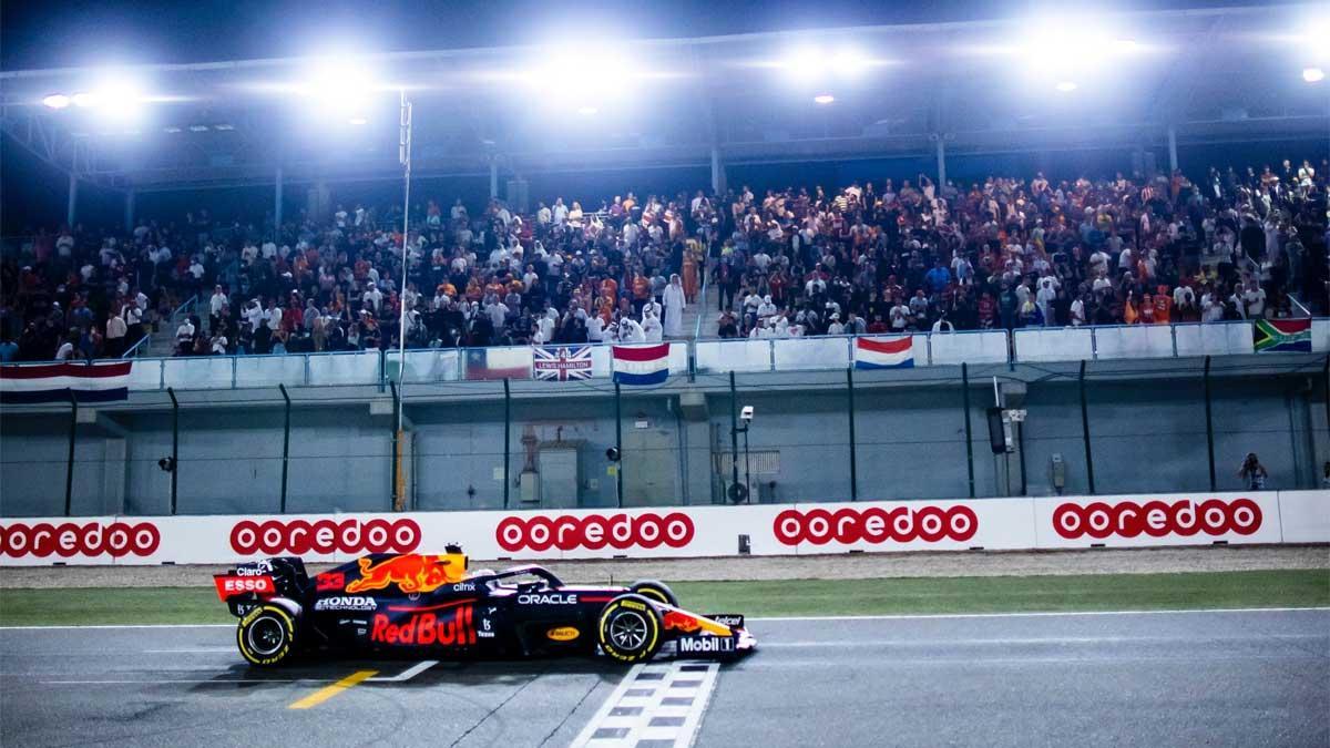 Verstappen, en el GP de Qatar disputado hace dos años