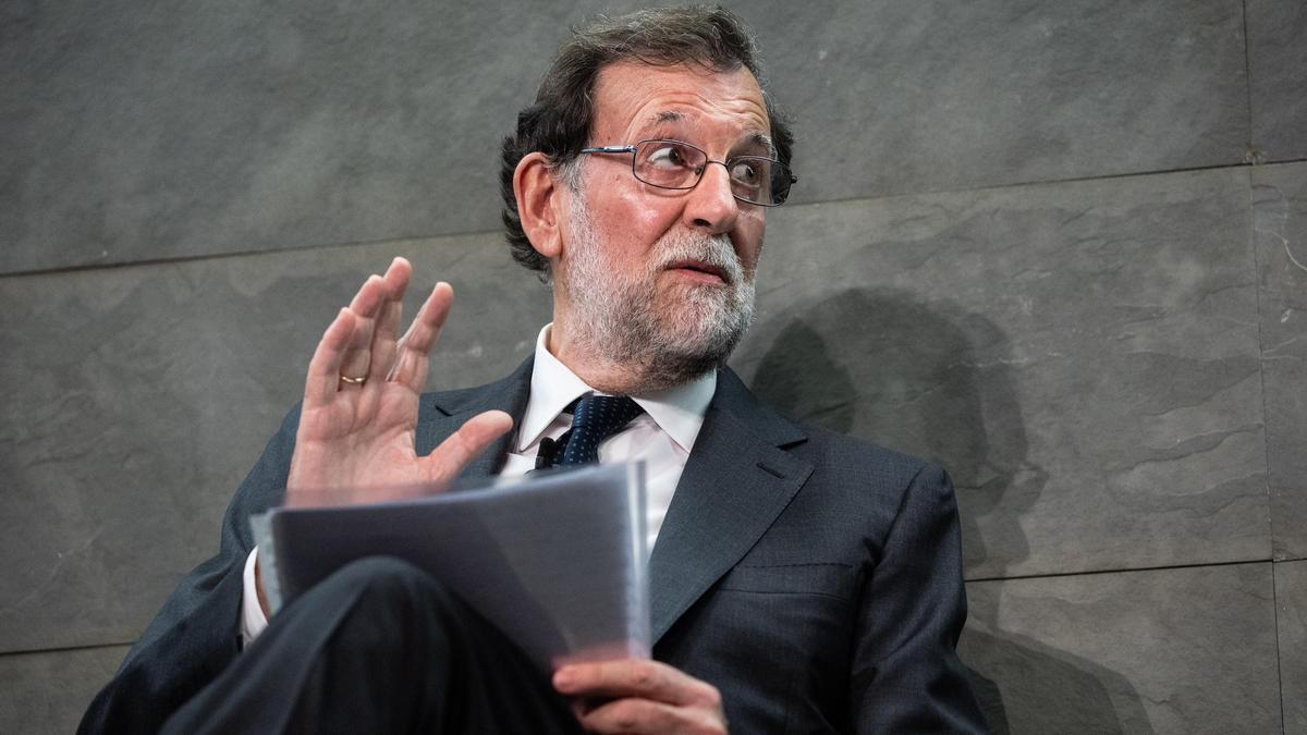 El expresidente del Gobierno Mariano Rajoy.