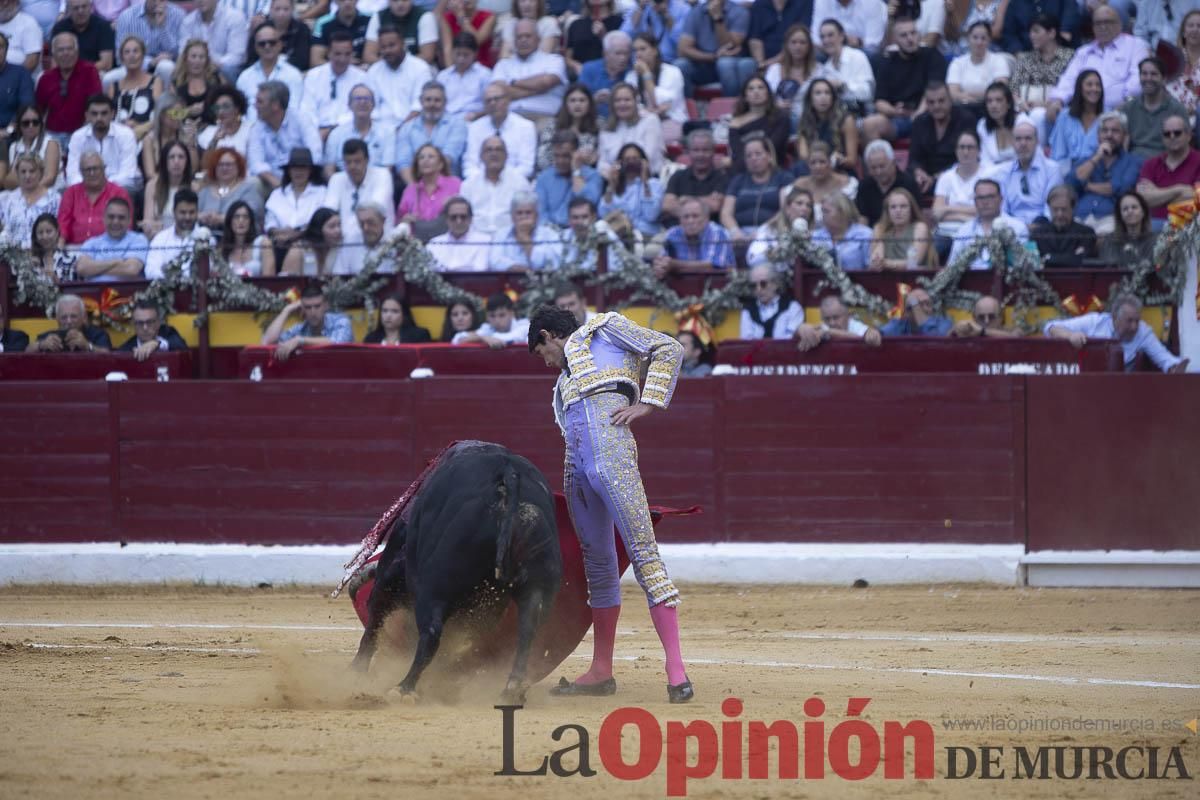 Cuarta corrida en la Feria Taurina de Murcia (Castella, Manzanares y Ureña)