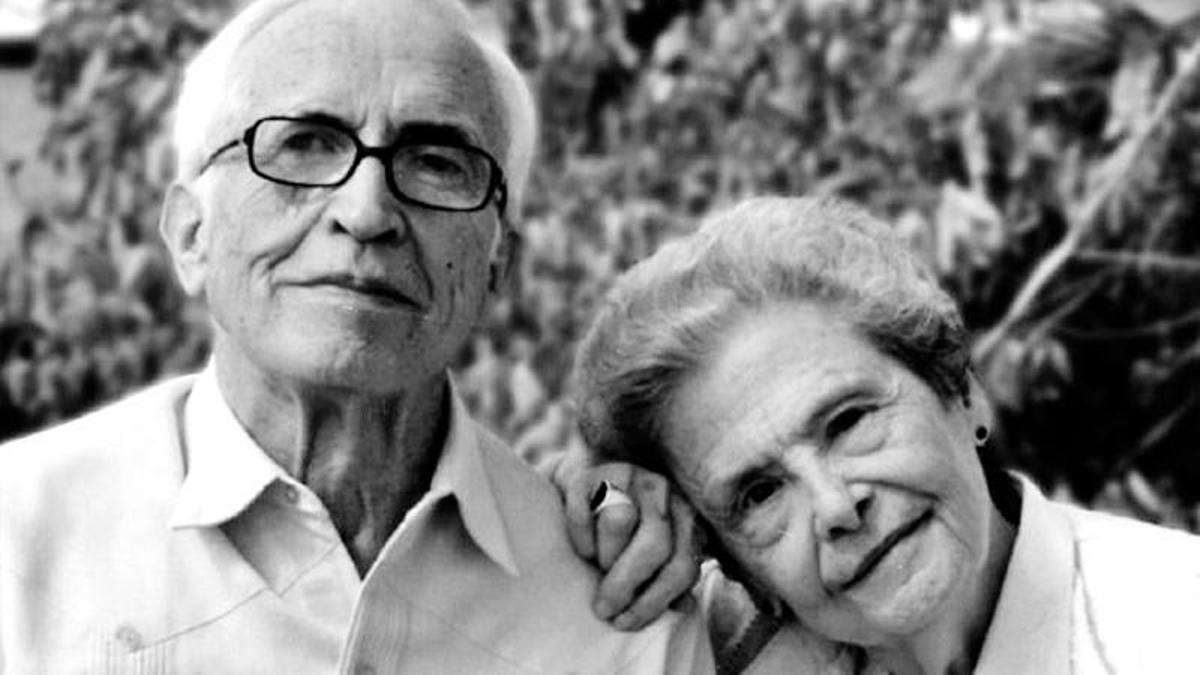 Xosé Neira Vilas e Anisia Miranda.