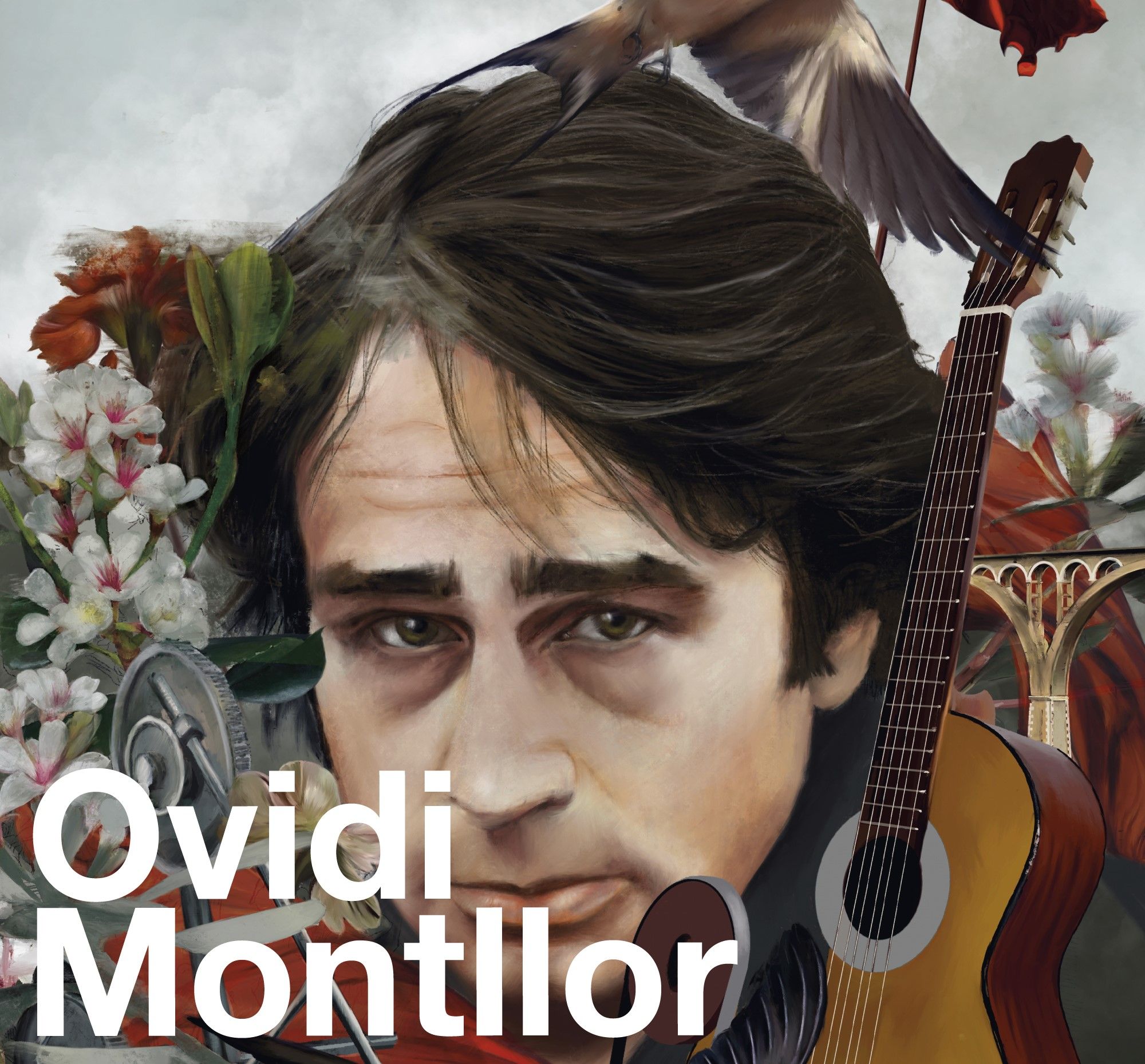 Cartell d'un concert homenatge a Ovidi a Alacant.