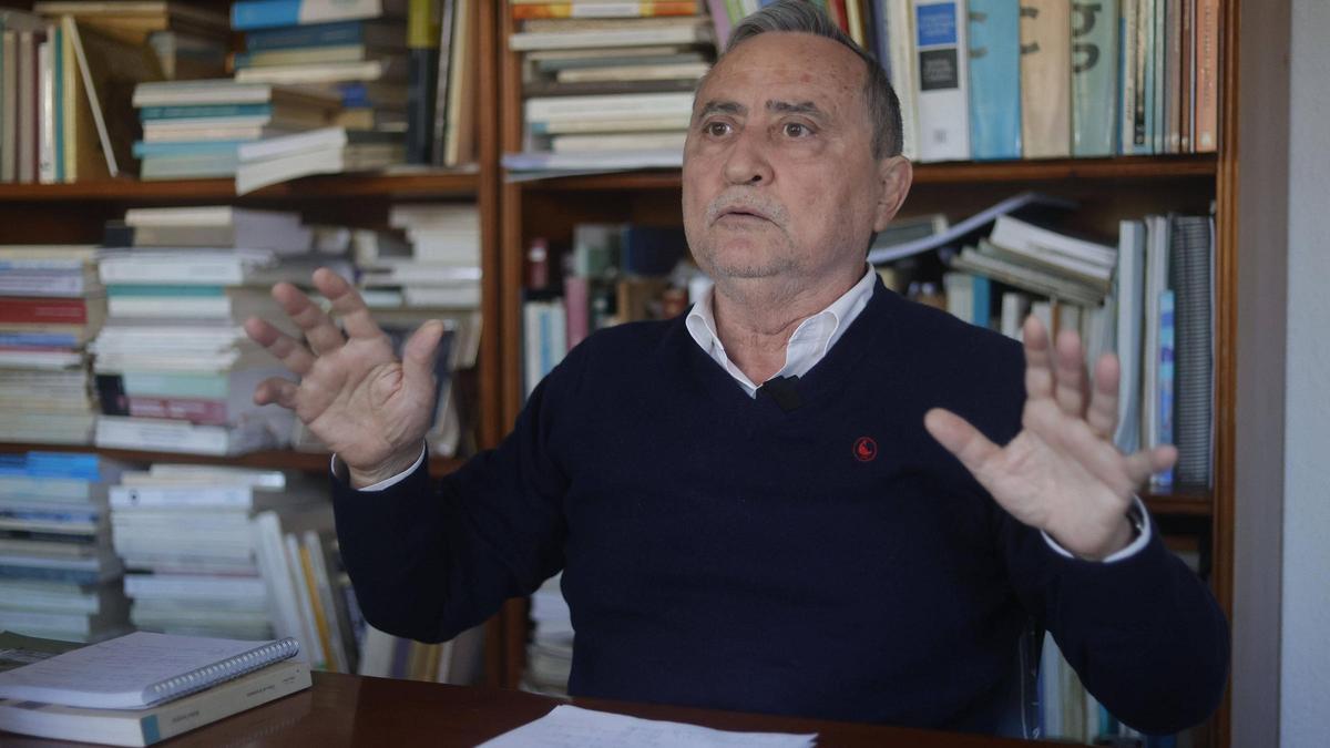 Abelard Saragossà, en su despacho.