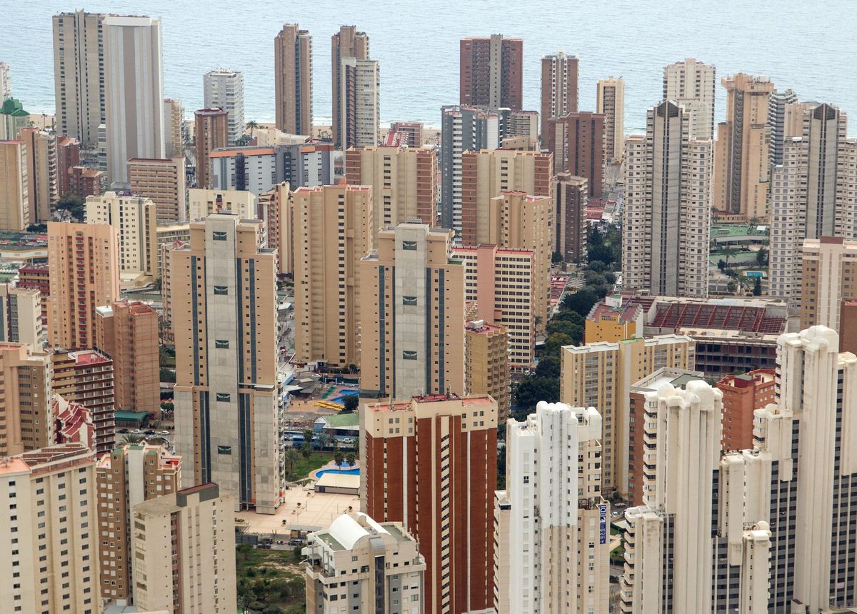 Rascacielos de la ciudad de Benidorm en una imagen de archivo.