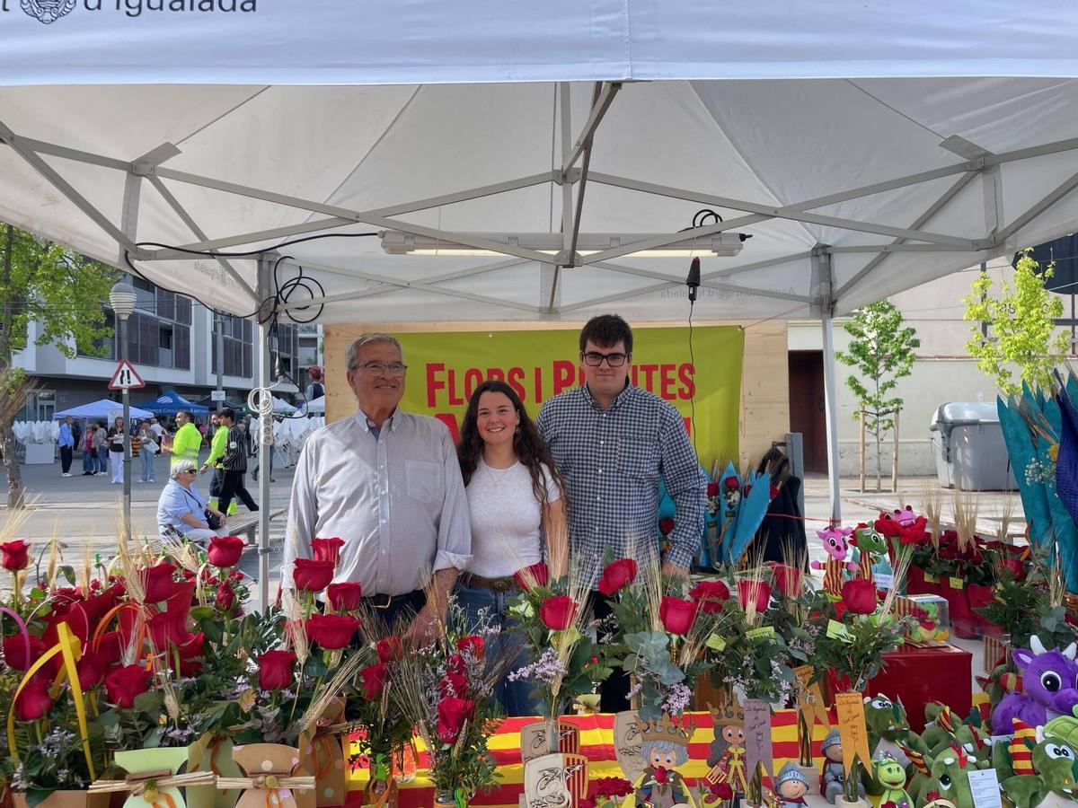 L'equip de floristeria Argelich