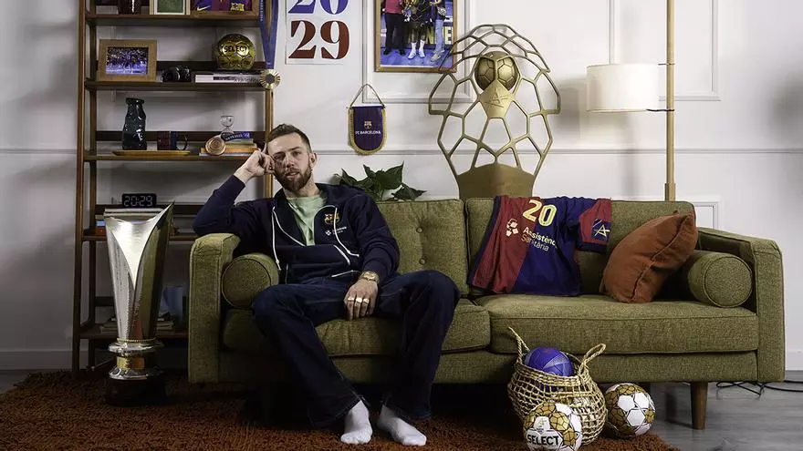 Así se hizo el reportaje por la renovación de Aleix Gómez con el Barça hasta 2029