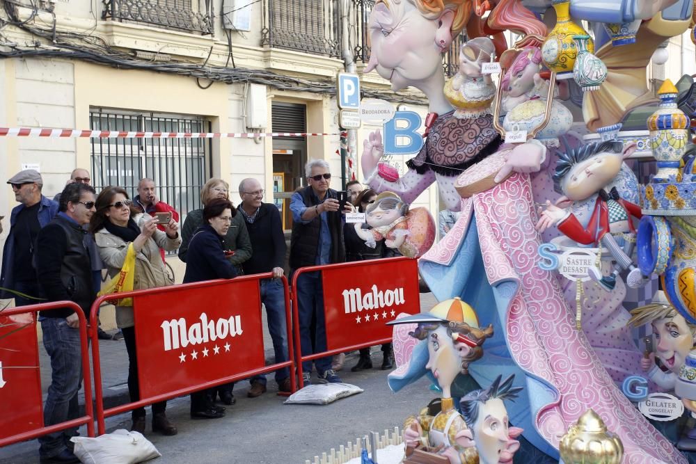 Así es la falla infantil de Convento Jerusalén