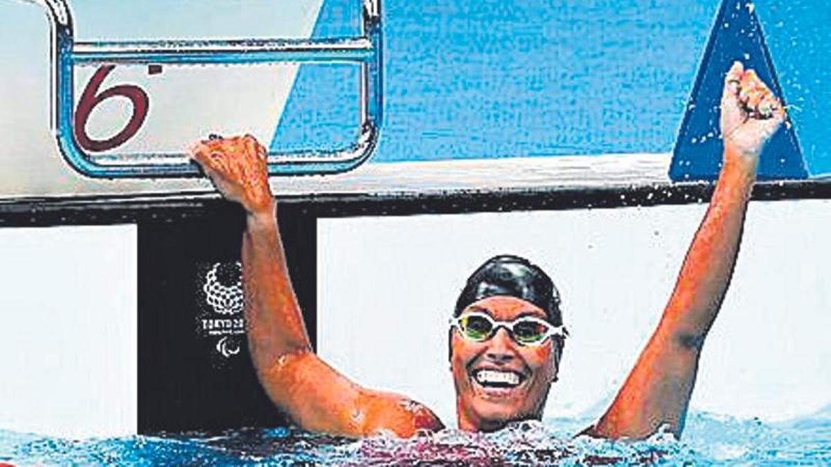 Teresa Perales resurge para colgarse una plata en Tokio.