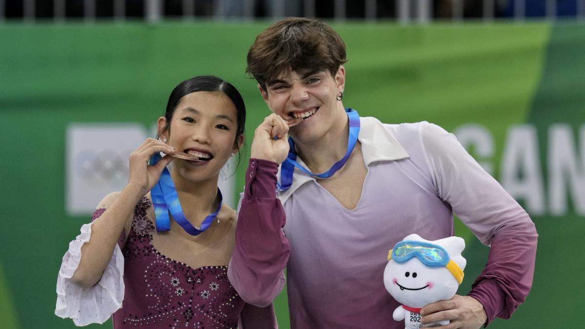 ¡Histórico bronce de Carolina Shan Campillo y Pau Vilella en patinaje artístico!