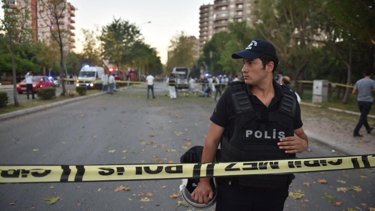 Un agent de policia del Marroc en una foto d&#039;arxiu