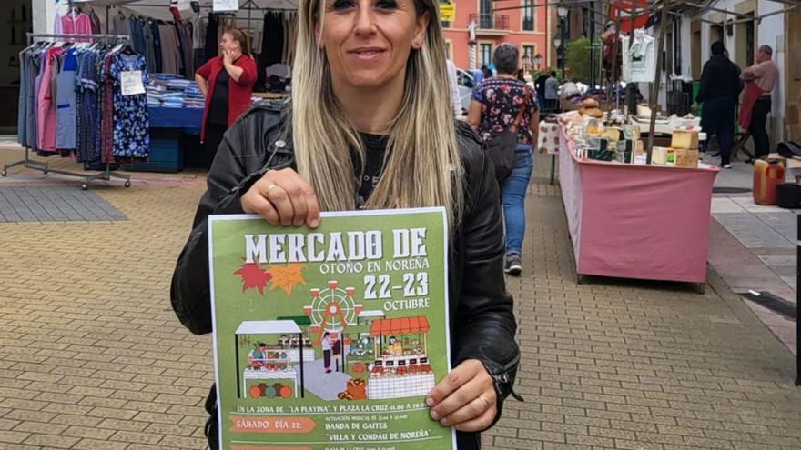 Cuarenta expositores participarán en el Mercado de otoño de Noreña